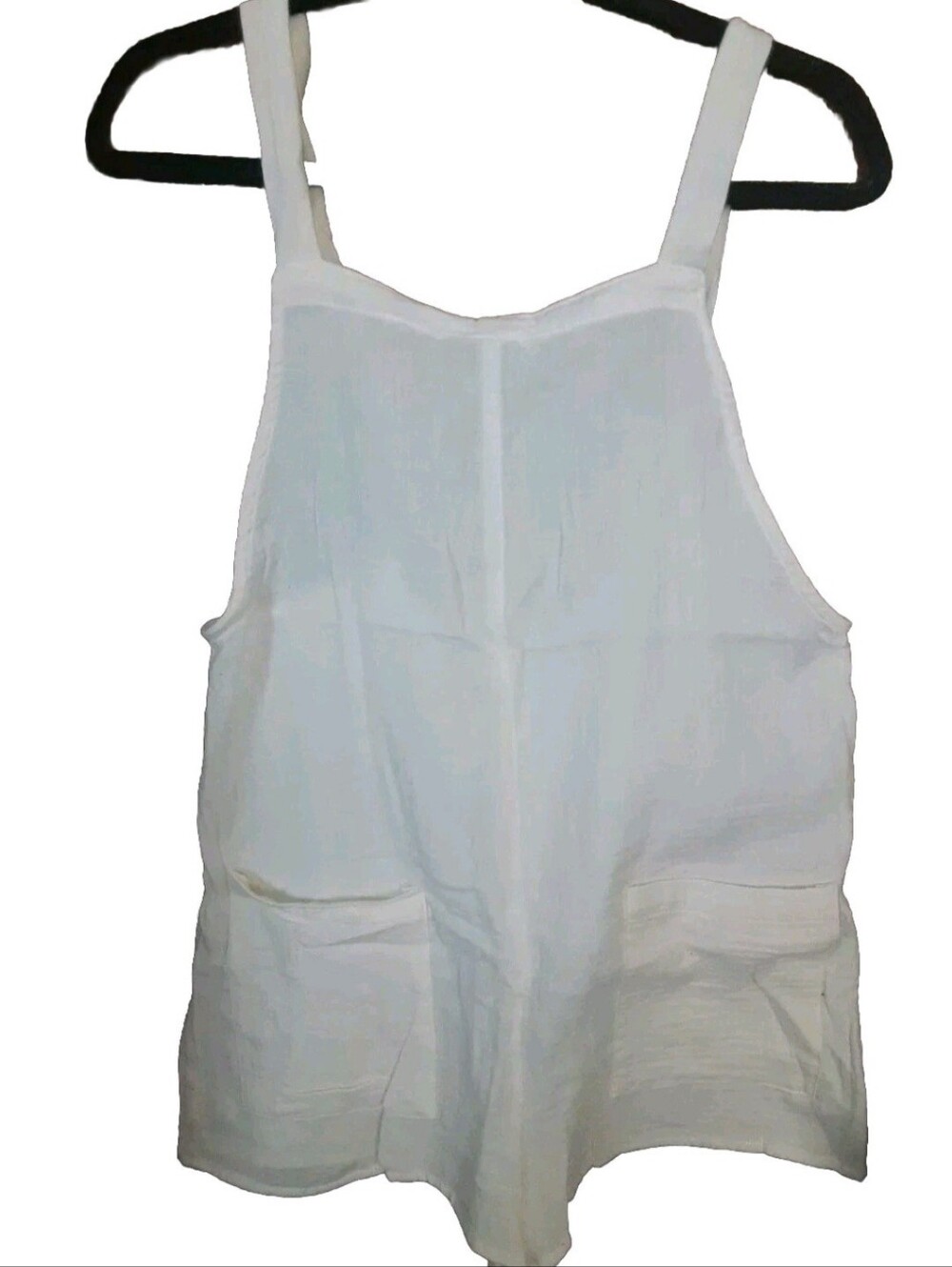 XHILARATION White Sleeveless Romper Size S White NWT